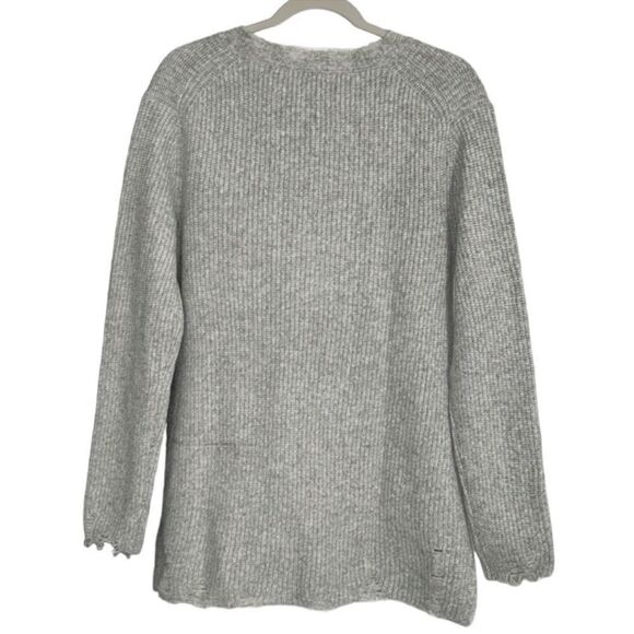 Stitches & Stripes Gray Sweater(Size Medium) - Picture 3 of 9